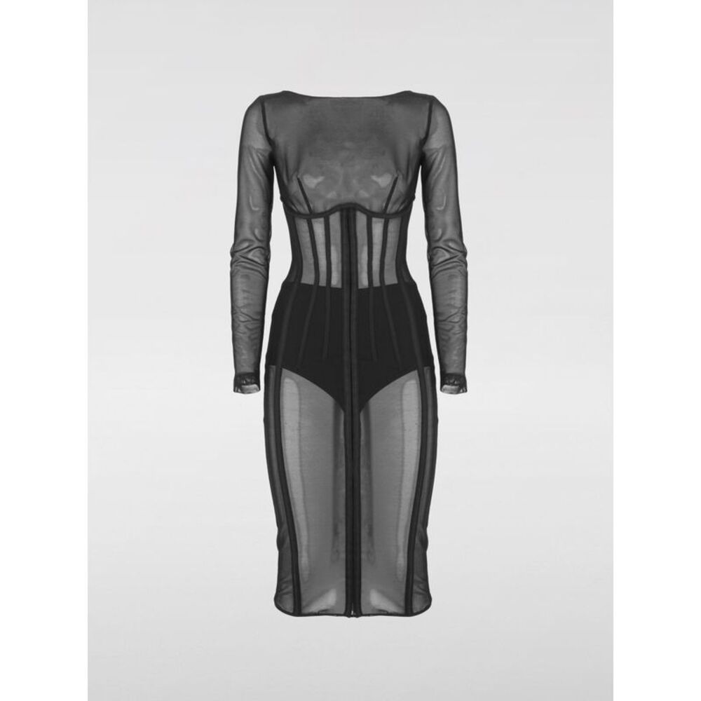 Elisabetta Franchi Dress Woman Black - Picture 4 of 4